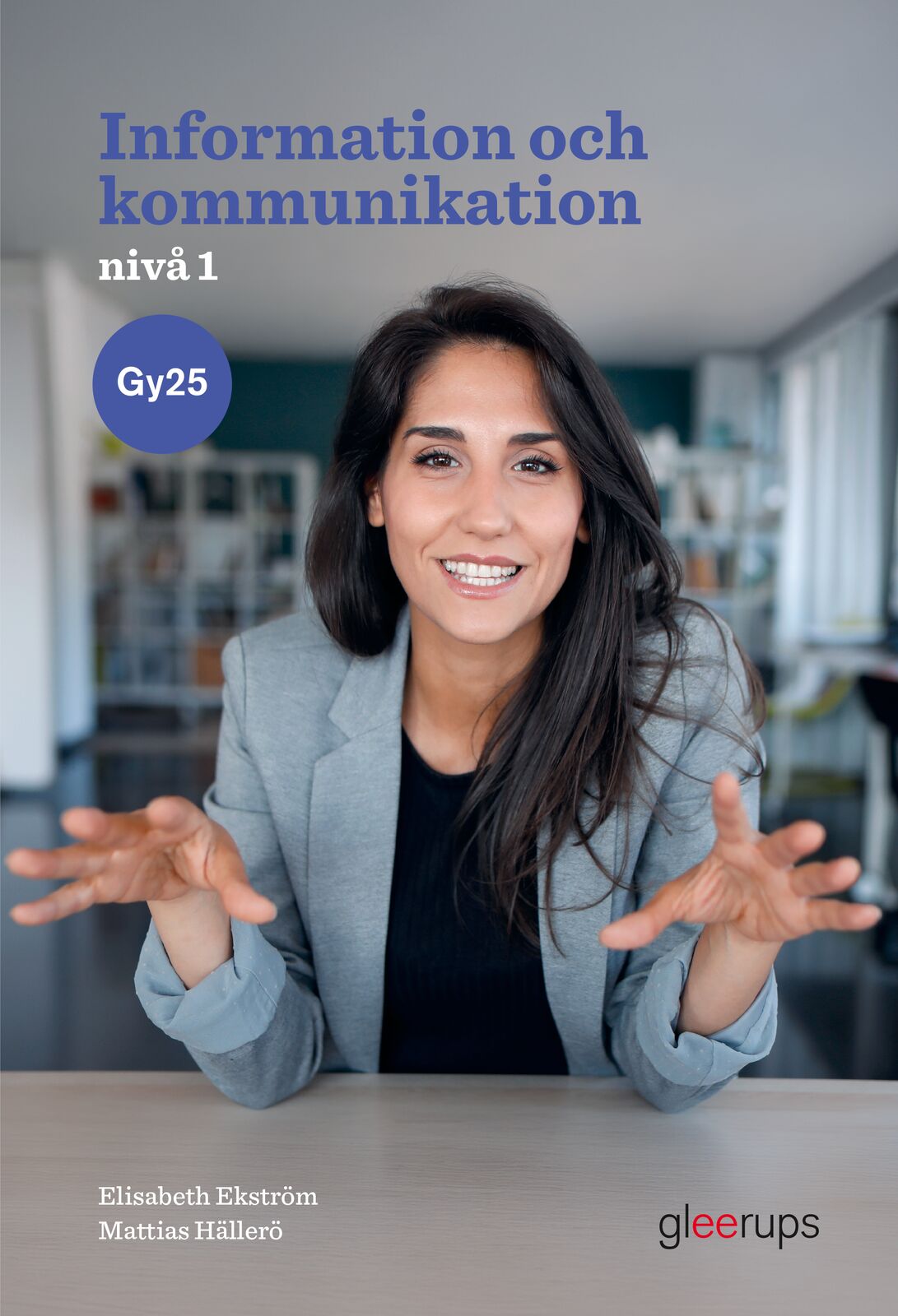 Omslag: Information och kommunikation 1, bok, Gy25