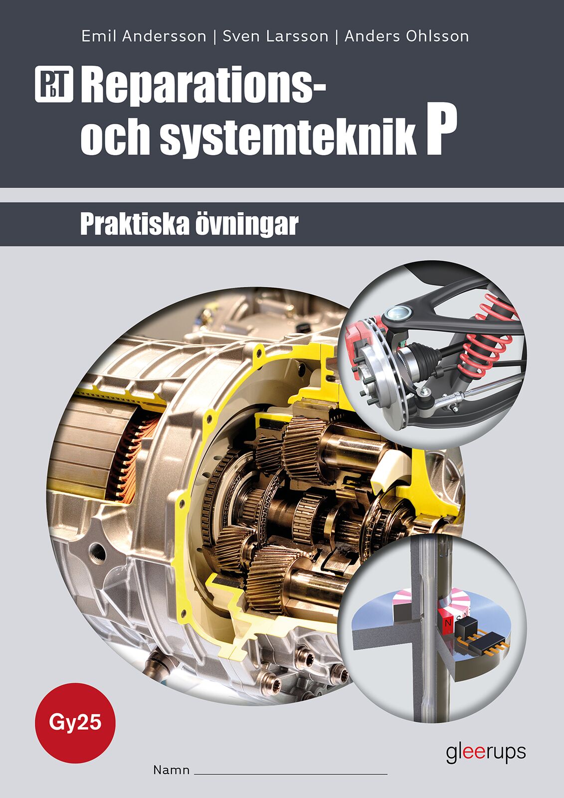 Omslag: PbT Reparations- och systemteknik P 1-2, övningsbok, Gy25
