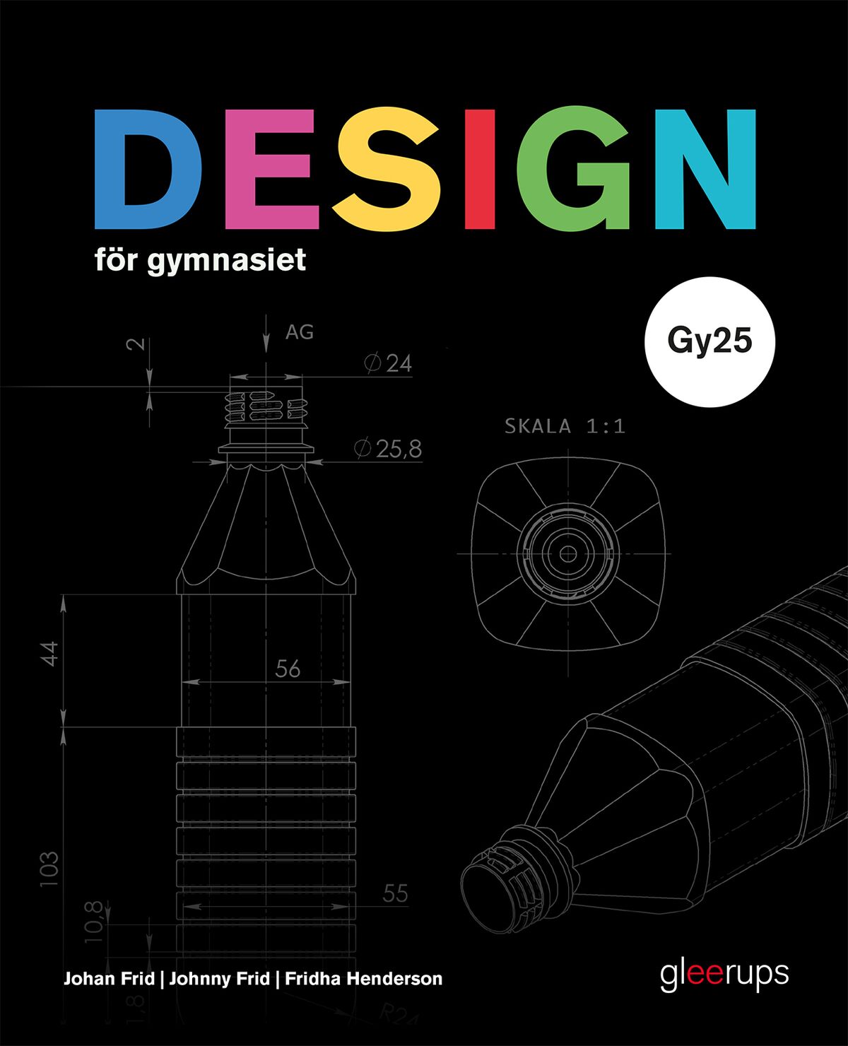Omslag: Design för gymnasiet, bok, Gy25