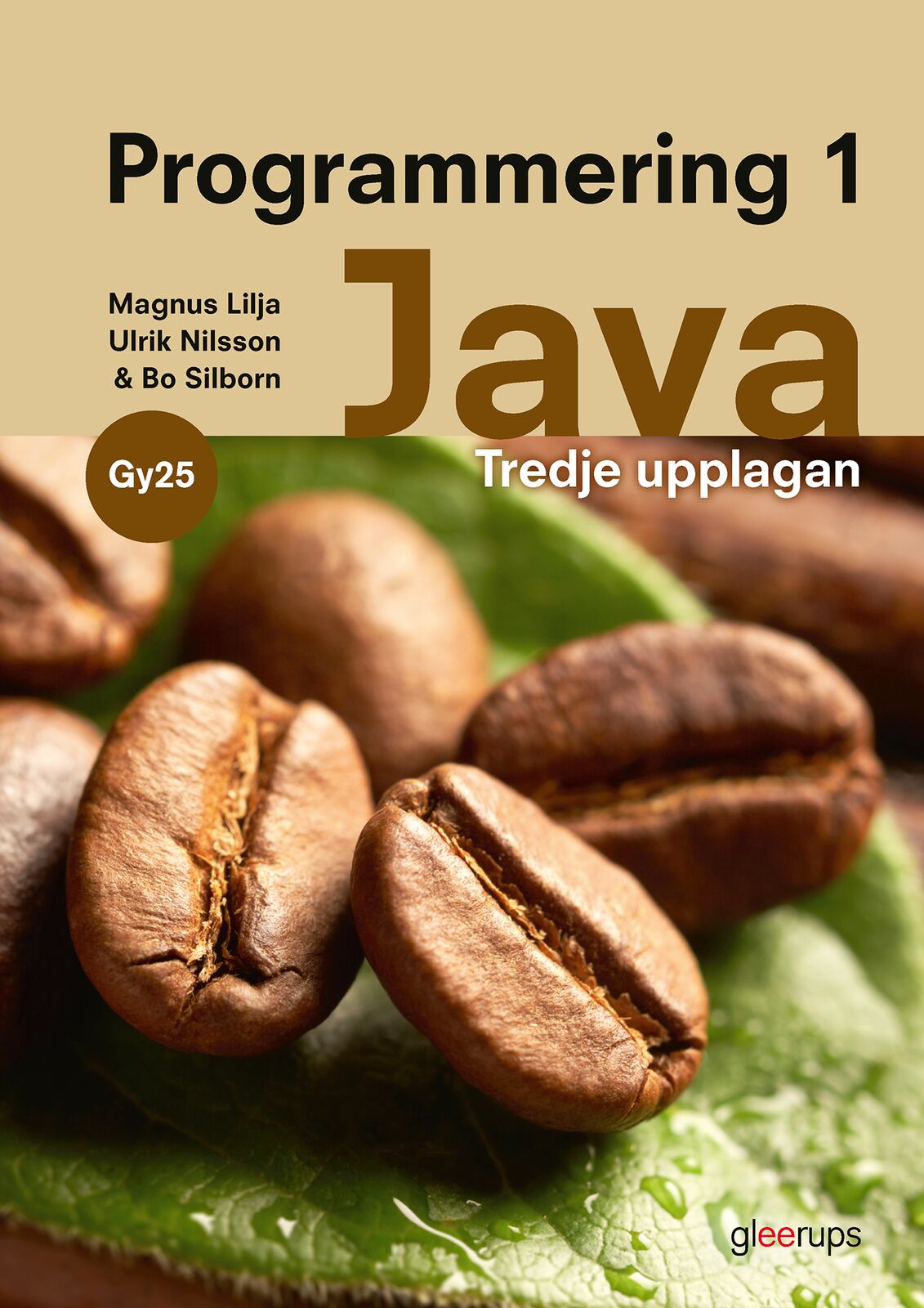 Omslag: Programmering 1 java, bok, Gy25