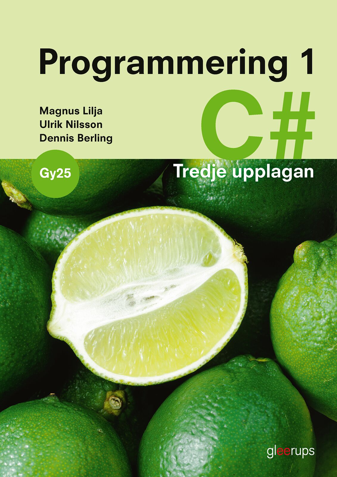 Omslag: Programmering 1 C#, bok, Gy25