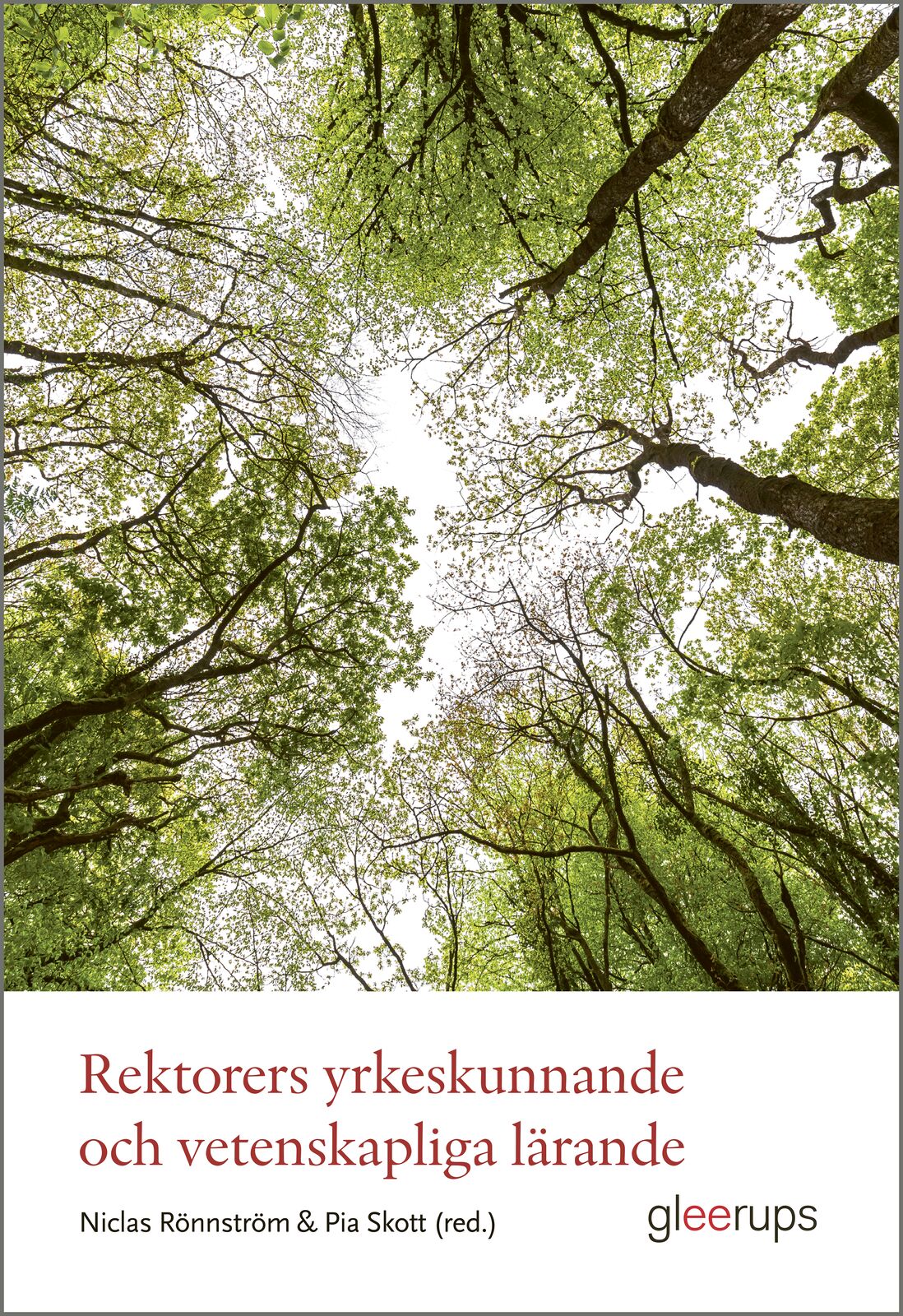 Omslag: Rektorers yrkeskunnande och vetenskapliga lärande