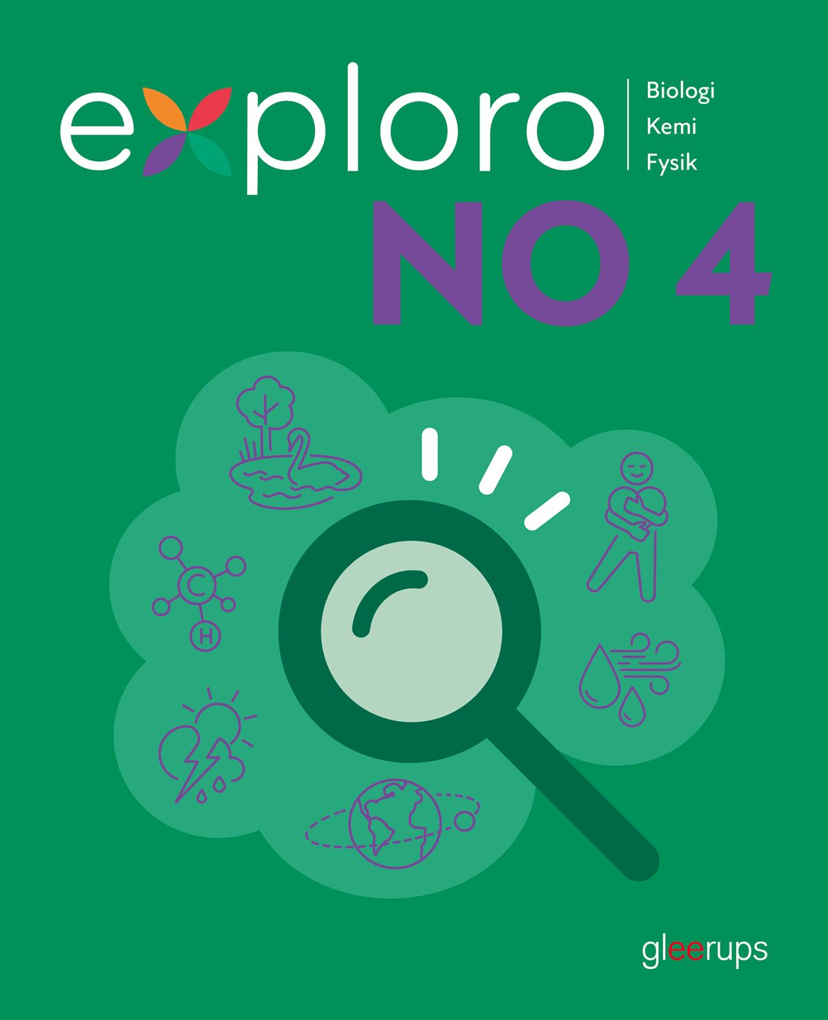 Omslag: Exploro NO åk 4, grundbok