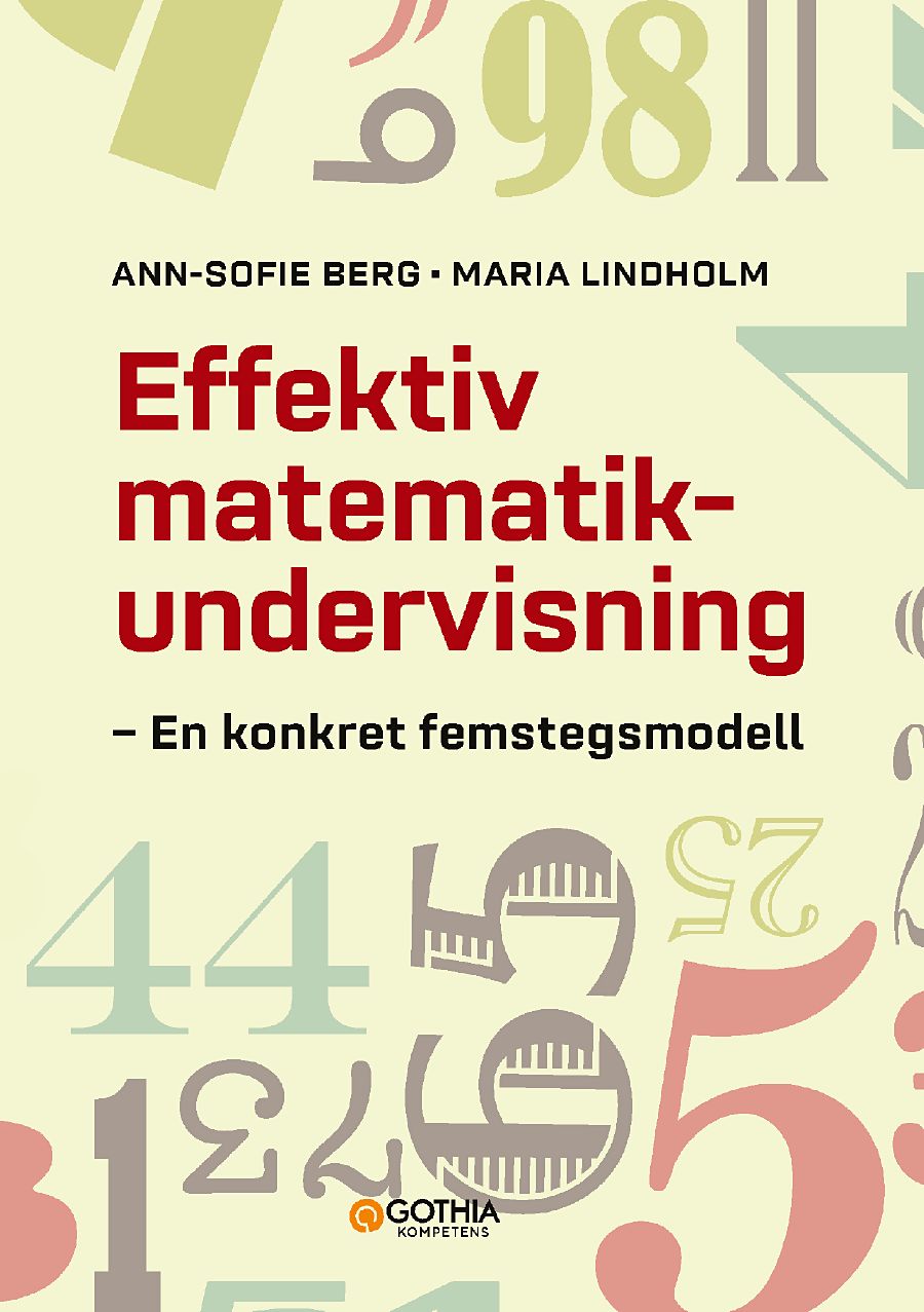 Omslag: Effektiv matematikundervisning : en konkret femstegsmodell
