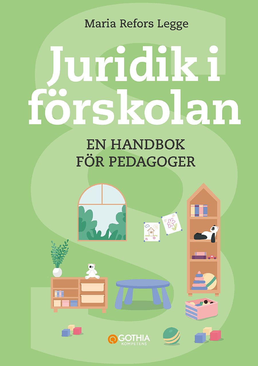 Omslag: Juridik i förskolan : handbok för pedagoger
