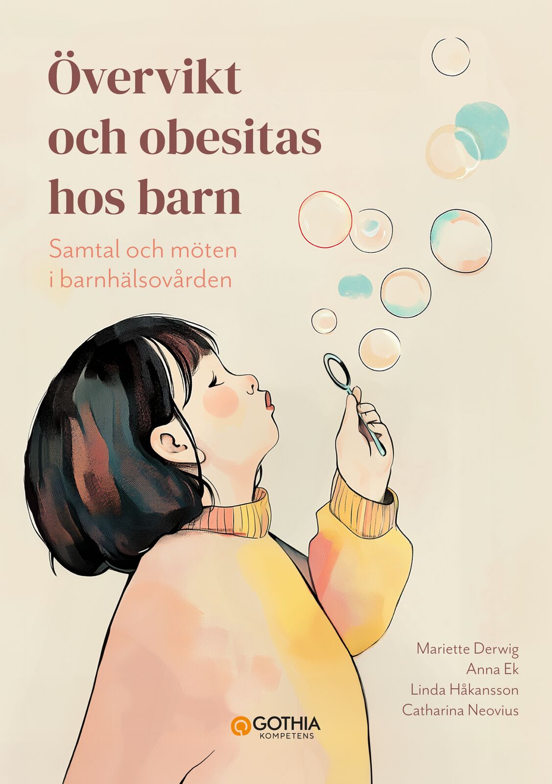 Omslag: Övervikt och obesitas hos barn : samtal och möten i barnhälsovården