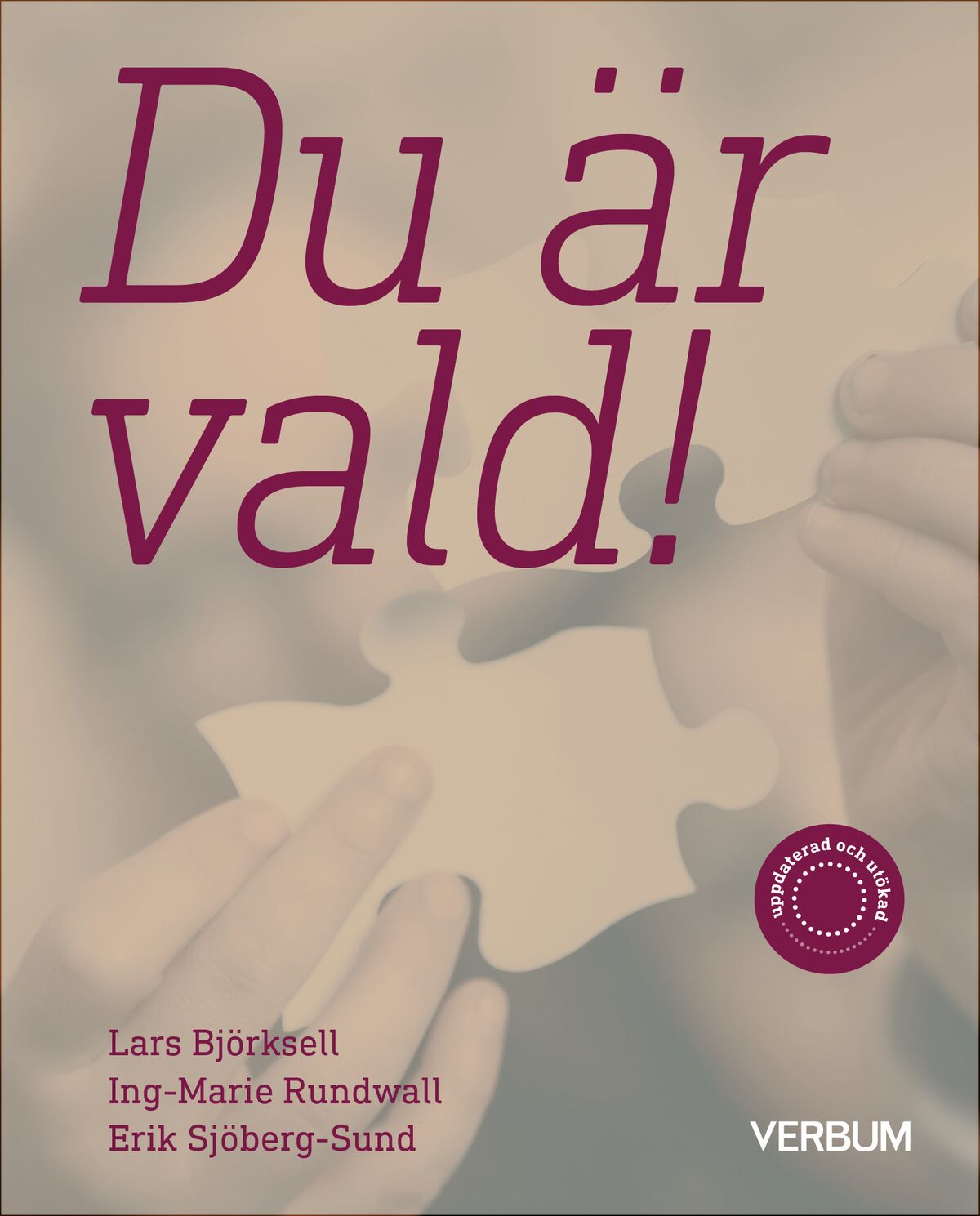 Omslag: Du är vald!